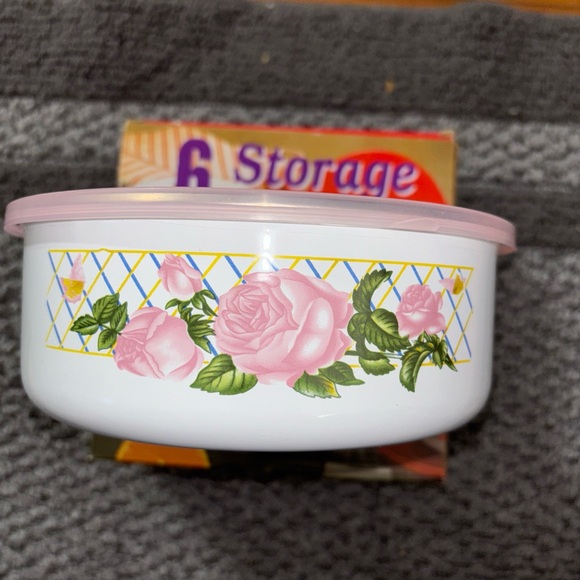 Floral Design Storage Container Set - Picture 10 of 11